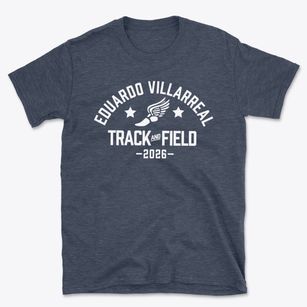 Eduardo Villarreal Elementary School Track and Field Basic T-Shirt