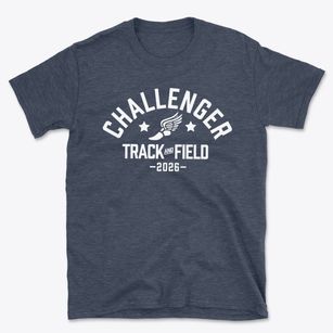 Challenger Elementary School Track and Field Basic T-Shirt