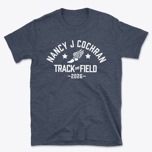 Nancy J Cochran Elementary School Track and Field Basic T-Shirt