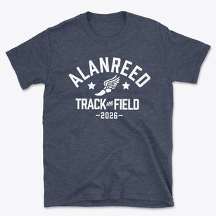 Alanreed Elementary School Track and Field Basic T-Shirt