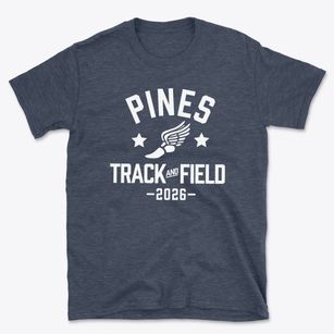Pines Montessori School Track and Field Basic T-Shirt
