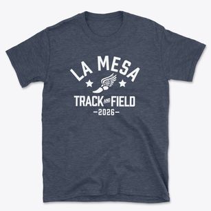 La Mesa Junior High School Track and Field Basic T-Shirt