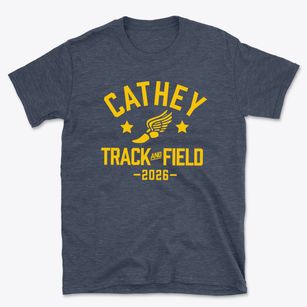 Rodney D. Cathey Middle School Track and Field Basic T-Shirt