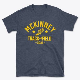 Mckinney Christian Academy Track and Field Basic T-Shirt
