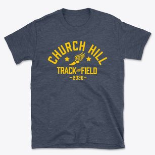 Church Hill Middle School Track and Field Basic T-Shirt