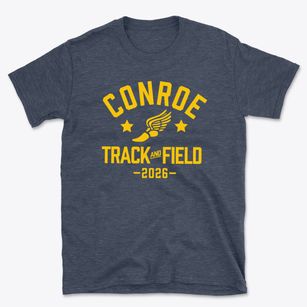 Conroe Community Church Track and Field Basic T-Shirt