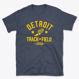Detroit Middle School Track and Field Basic T-Shirt