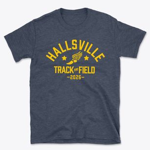 Hallsville High School Track and Field Basic T-Shirt