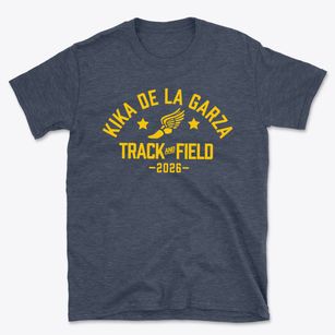 Kika De La Garza School Track and Field Basic T-Shirt