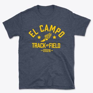 El Campo High School Track and Field Basic T-Shirt