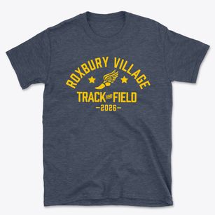 Roxbury Village School Track and Field Basic T-Shirt