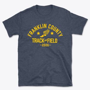 Franklin County High School Track and Field Basic T-Shirt