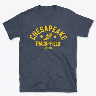 Chesapeake Christian Academy Track and Field Basic T-Shirt