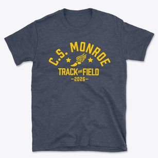 C.s. Monroe Technology Center Track and Field Basic T-Shirt
