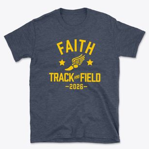 Faith Baptist Christian Academy Track and Field Basic T-Shirt