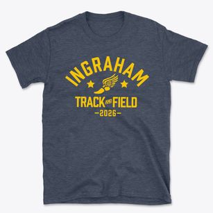 Ingraham High School Track and Field Basic T-Shirt