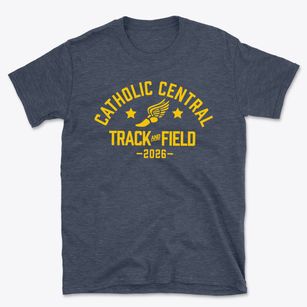 Catholic Central Elementary School Track and Field Basic T-Shirt