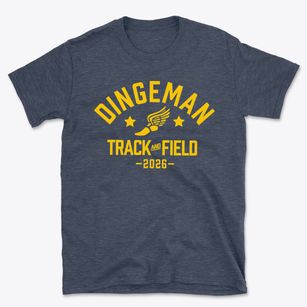 Dingeman Elementary School Track and Field Basic T-Shirt