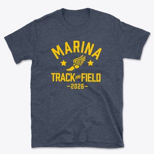 Marina High School Track and Field Basic T-Shirt