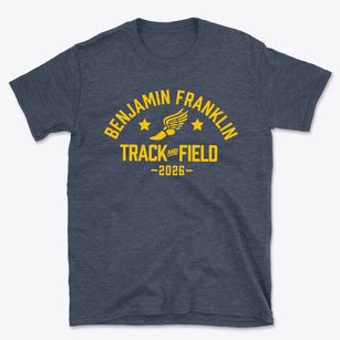 Benjamin Franklin Middle School Track and Field Basic T-Shirt