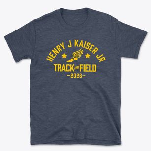 Henry J Kaiser Jr Elementary School Track and Field Basic T-Shirt