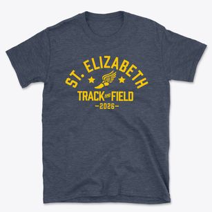 Saint Elizabeth School Track and Field Basic T-Shirt