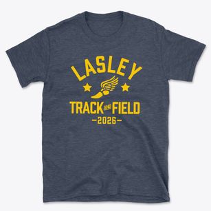 Lasley Elementary School Track and Field Basic T-Shirt
