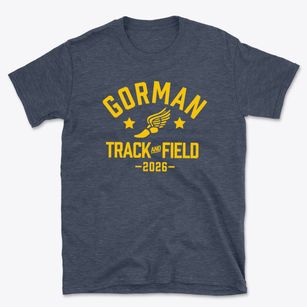 Gorman Middle School Track and Field Basic T-Shirt