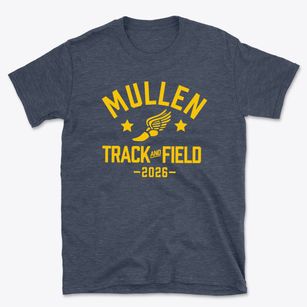 Mullen High School Track and Field Basic T-Shirt