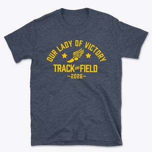 Our Lady Of Victory School Track and Field Basic T-Shirt