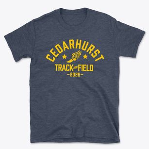 Cedarhurst Secondary School Track and Field Basic T-Shirt