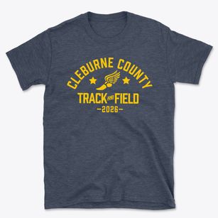 Cleburne County Career Technical School Track and Field Basic T-Shirt