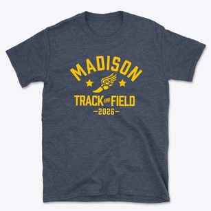 Madison Middle School Track and Field Basic T-Shirt