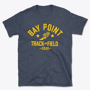 Bay Point Elementary School Track and Field Basic T-Shirt