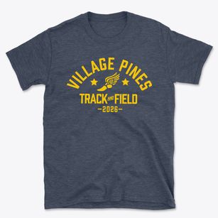 Village Pines School Track and Field Basic T-Shirt