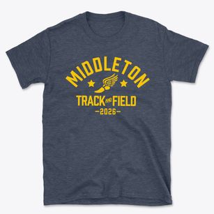 Middleton High School Track and Field Basic T-Shirt