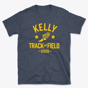 Thomas Kelly High School Track and Field Basic T-Shirt