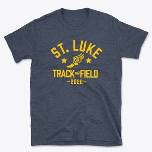 Saint Luke Academy Track and Field Basic T-Shirt
