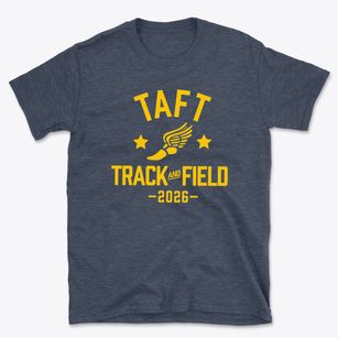 Taft Elementary School Track and Field Basic T-Shirt