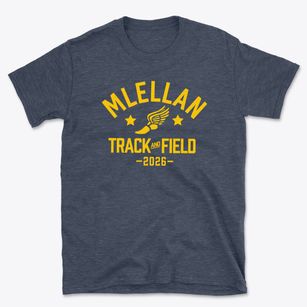 Mlellan  School Track and Field Basic T-Shirt
