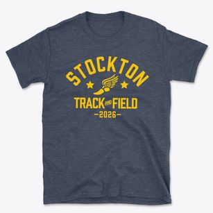 Stockton Elementary School Track and Field Basic T-Shirt