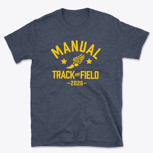 Manual High School Track and Field Basic T-Shirt