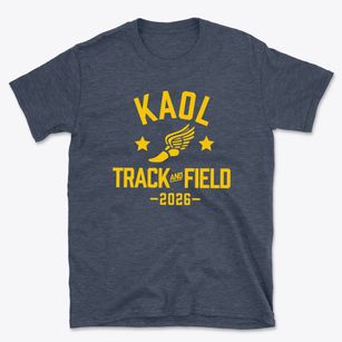 Kaol  Middle School Track and Field Basic T-Shirt