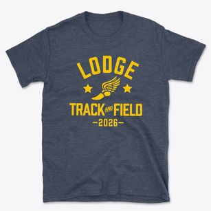 Lodge Elementary School Track and Field Basic T-Shirt