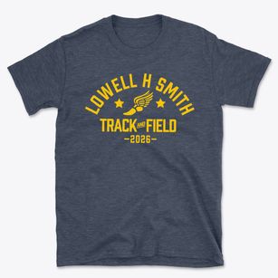 Lowell H Smith Elementary School Track and Field Basic T-Shirt