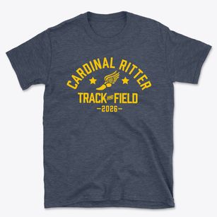 Cardinal Ritter High Track and Field Basic T-Shirt