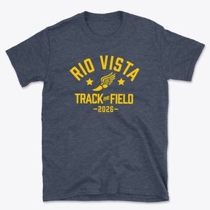 Rio Vista Elementary School Track and Field Basic T-Shirt