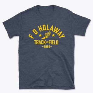 F O Holaway Elementary School Track and Field Basic T-Shirt