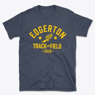 Edgerton Elementary School Track and Field Basic T-Shirt