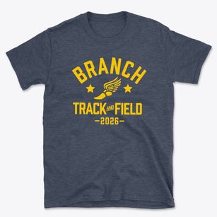 Branch Elementary School Track and Field Basic T-Shirt